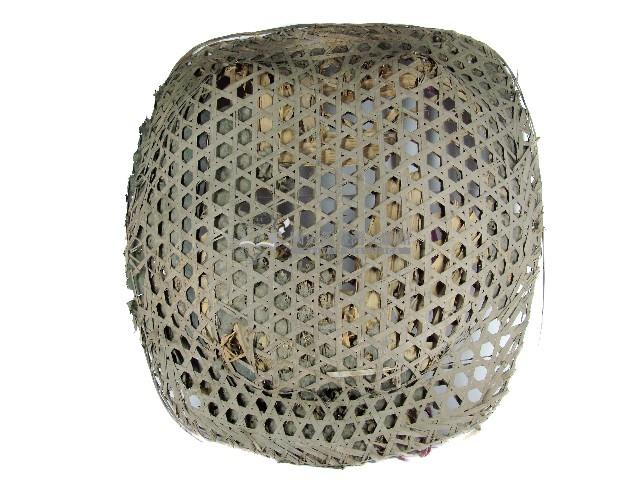 竹製龜殼斗笠藏品圖，第1張