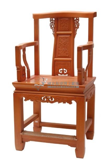 木製漢式太師椅藏品圖，第1張