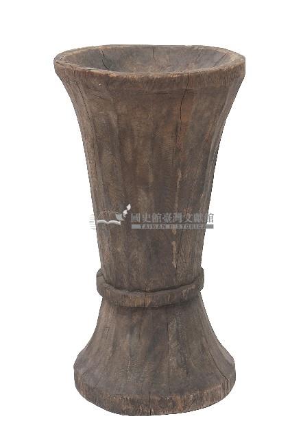 蘭嶼木臼藏品圖，第1張