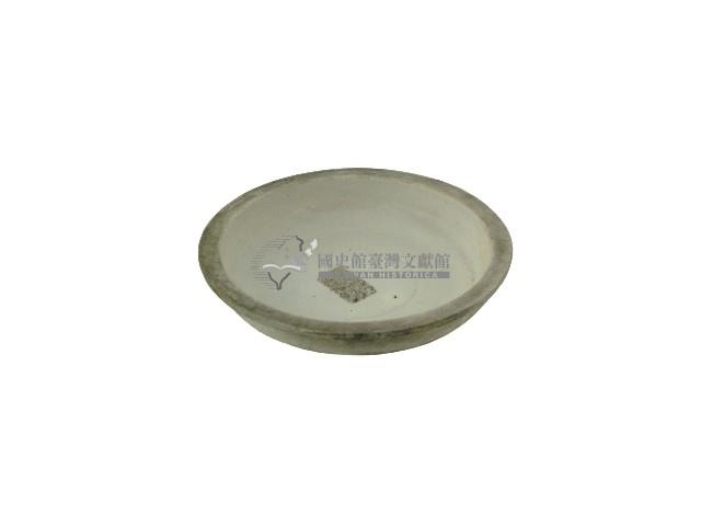 白釉陶碟藏品圖，第1張