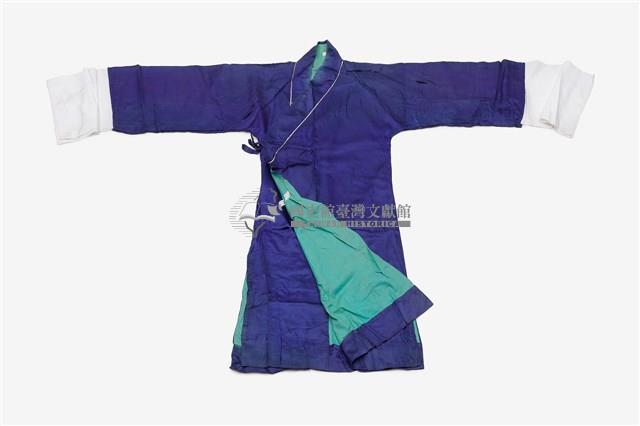 藍色長擺戲服藏品圖，第1張
