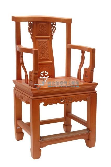 木製漢式太師椅藏品圖，第1張