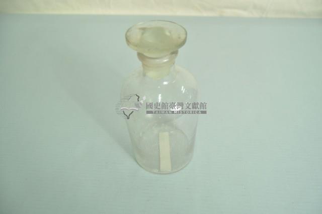 平頂塞蓋寬口短頸透明玻璃罐藏品圖，第1張