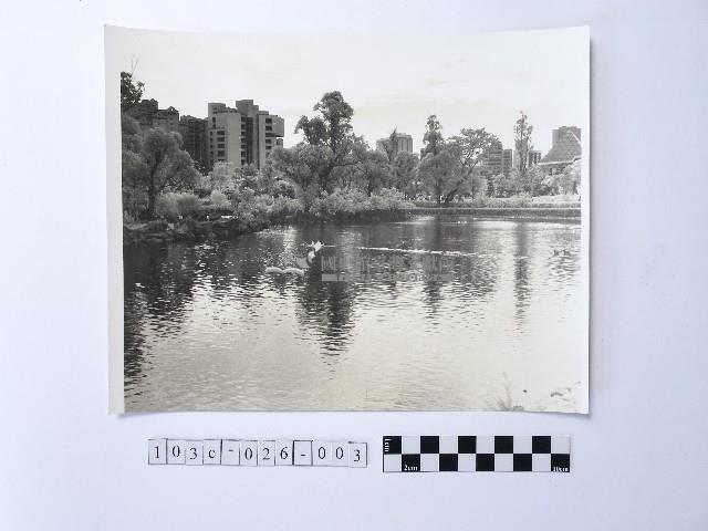 黃則修攝湖面藏品圖，第1張