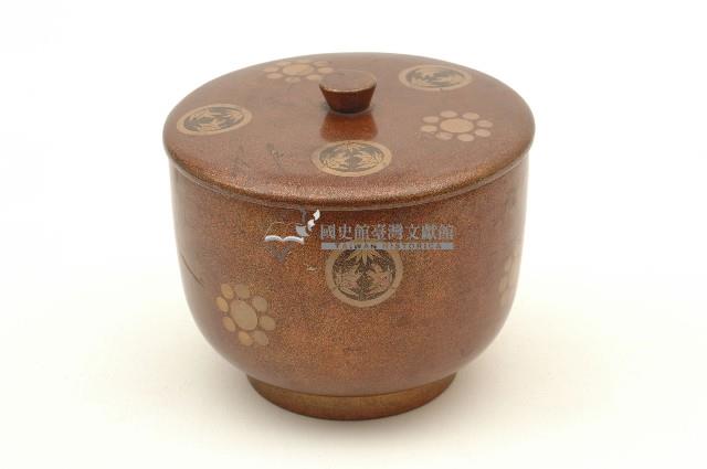 木胎圓形黑漆地蓋椀藏品圖，第1張