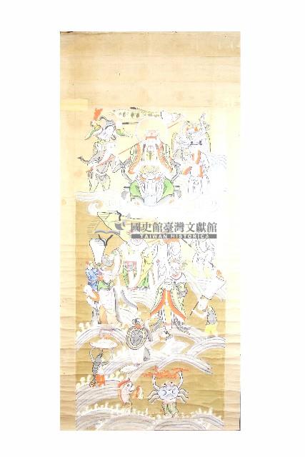 東勢客家寺廟拜懺掛軸藏品圖，第1張