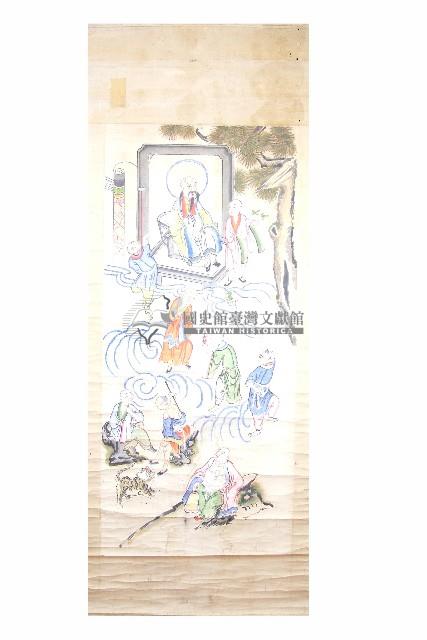 東勢客家寺廟拜懺掛軸藏品圖，第1張