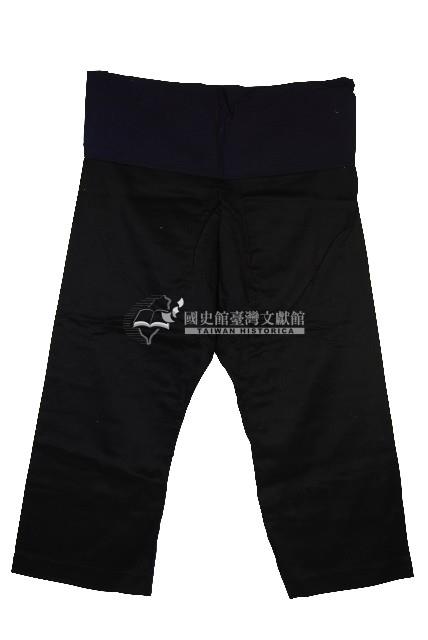 黑色素面長褲藏品圖，第1張