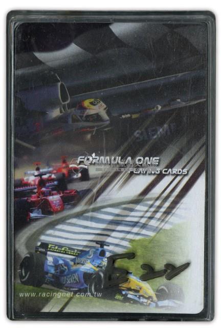 FORMULA ONE賽車撲克牌藏品圖，第1張