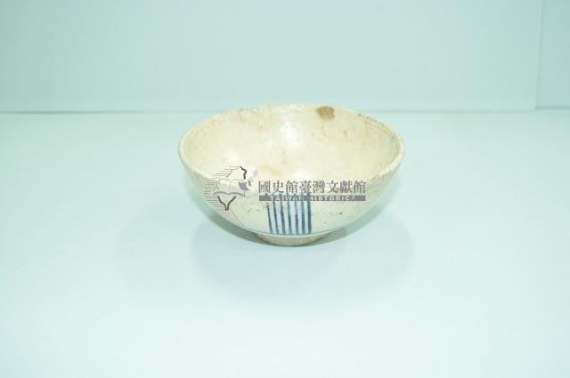 彩繪紅青線紋碗藏品圖，第1張