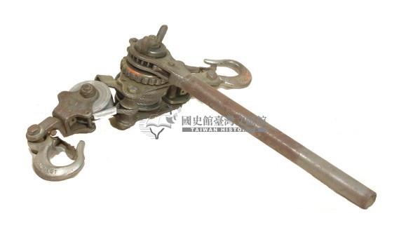 金屬製手拉式吊車藏品圖，第1張