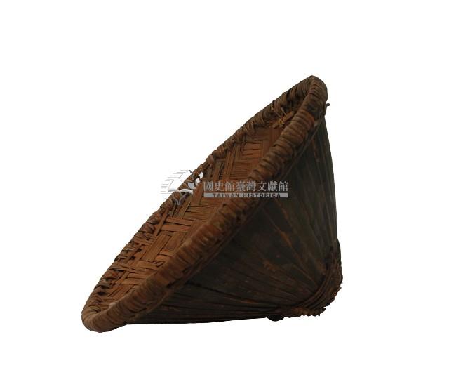 竹編軍帽藏品圖，第1張