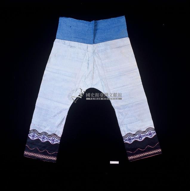 臺灣漢人族群女性大襠褲藏品圖，第1張