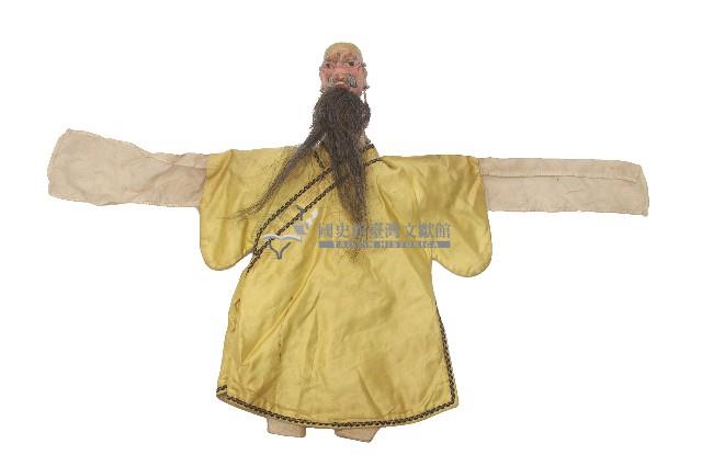 年長男性布袋戲偶藏品圖，第1張