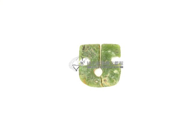 方形穿孔玦耳飾藏品圖，第1張