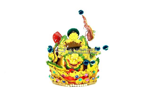 八家將衣飾之頭冠藏品圖，第1張