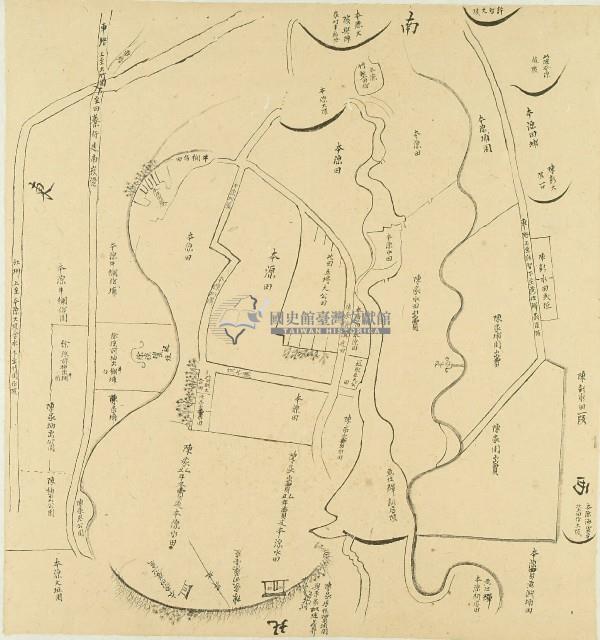 林本源田產地圖藏品圖，第1張