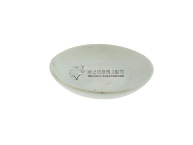 帶款白瓷碟藏品圖，第1張