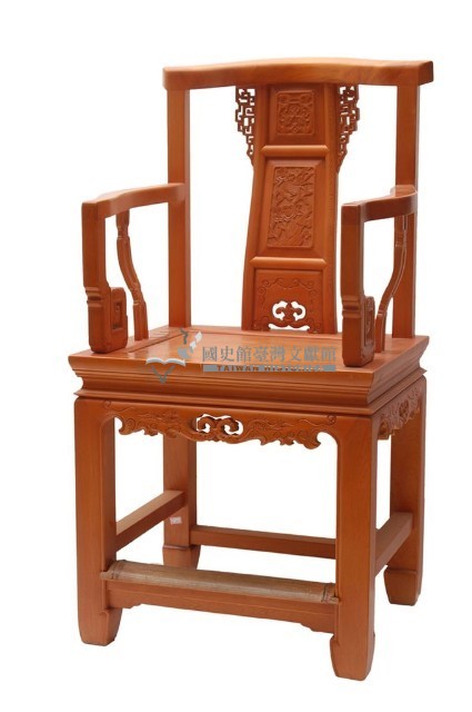 木製漢式太師椅藏品圖，第1張