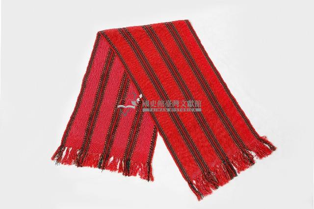 賽德克族紅色織品布藏品圖，第1張