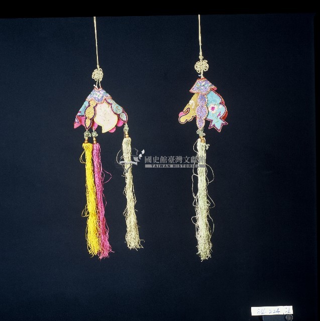 臺灣漢人族群床飾藏品圖，第1張