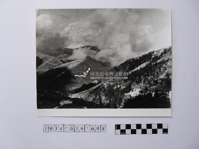 黃則修攝高山初雪藏品圖，第1張