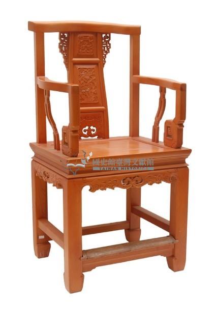 木製漢式太師椅藏品圖，第1張
