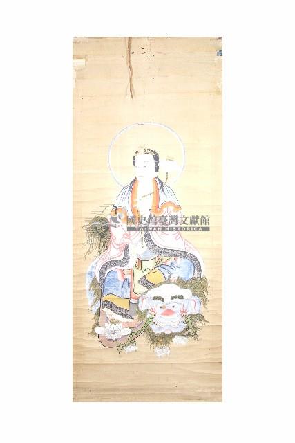 東勢客家寺廟拜懺掛軸藏品圖，第1張