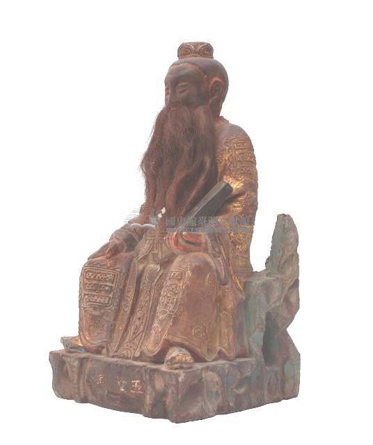 木雕五教教主像藏品圖，第1張