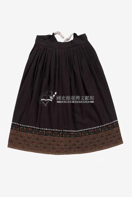 魯凱族女長裙藏品圖，第1張