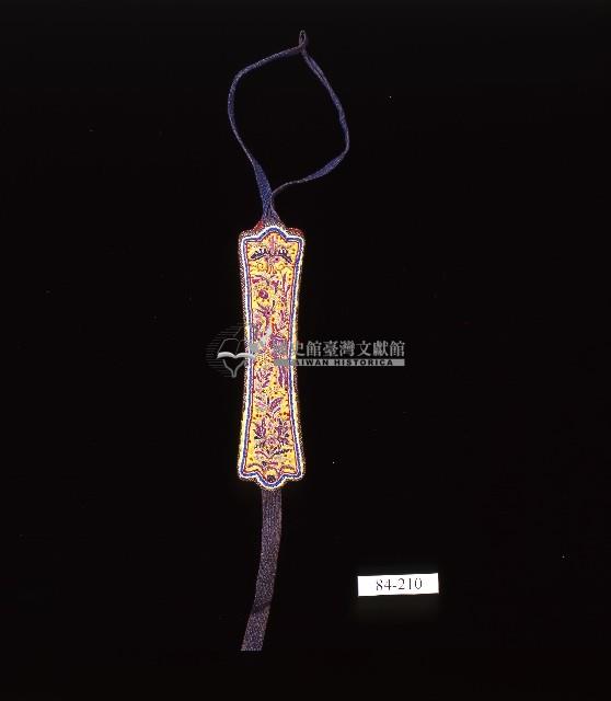 臺灣南部客家男性扇袋藏品圖，第1張