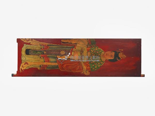 慶安宮門神彩繪之宮女藏品圖，第1張