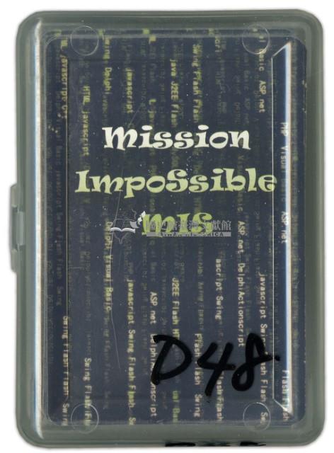 不可能的任務英文字樣撲克牌藏品圖，第1張