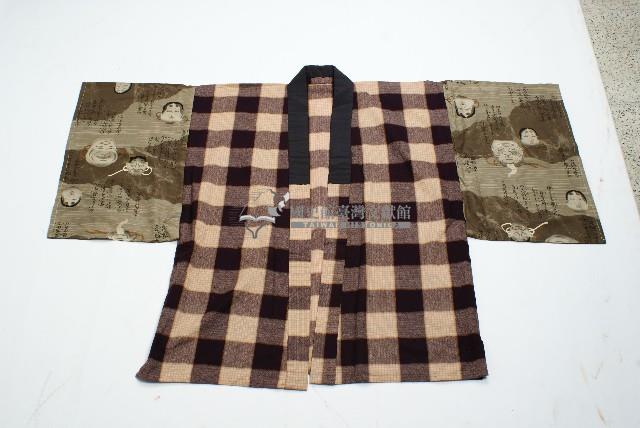 格紋拼接外褂藏品圖，第1張