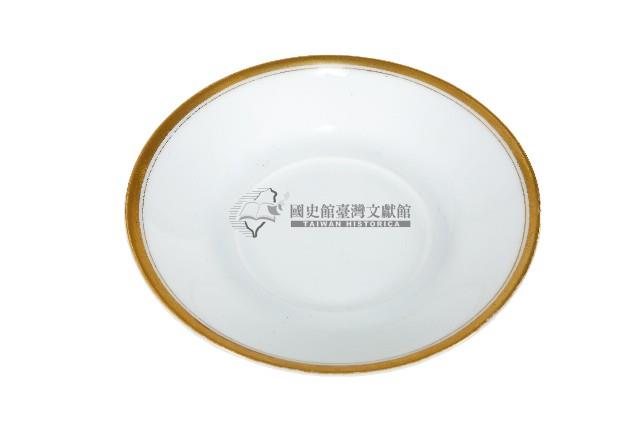 金口白地瓷盤藏品圖，第1張