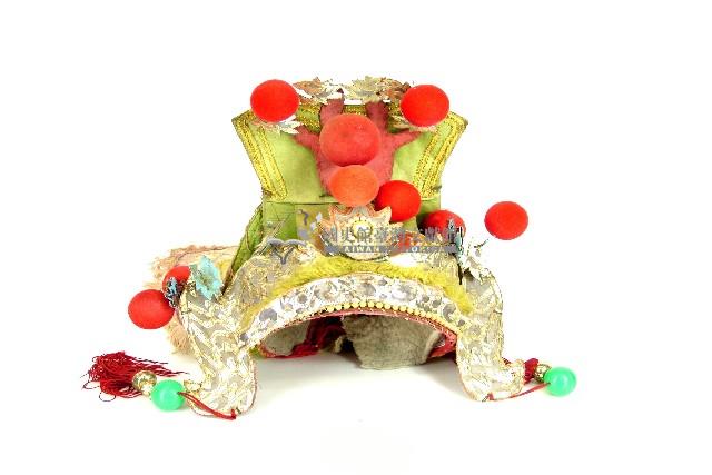 高蹺陣關公帽藏品圖，第1張