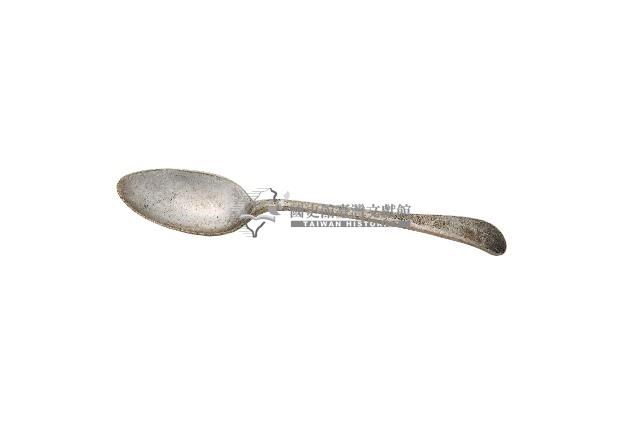 日治時期臺灣總督府官邸銀製湯匙藏品圖，第1張