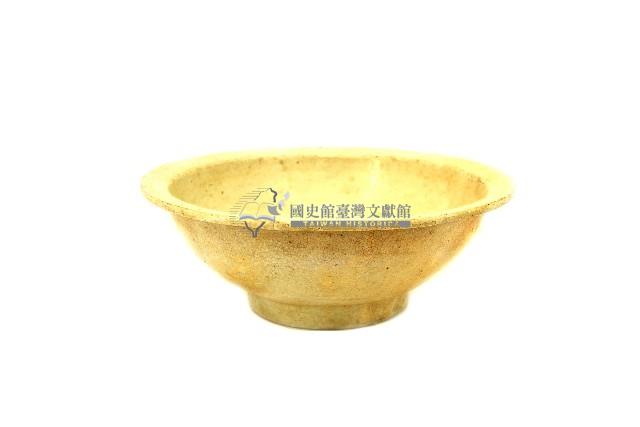 黃釉大陶碗藏品圖，第1張