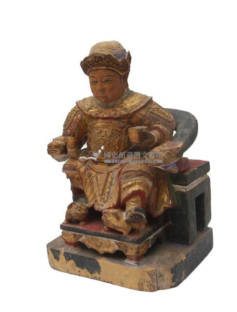 木雕王爺像藏品圖，第1張