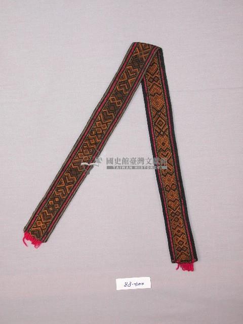 泰雅族頭帶藏品圖，第1張