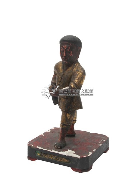 木雕廖添丁像藏品圖，第1張