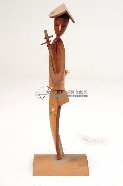 木製人形藝術擺飾藏品圖，第1張