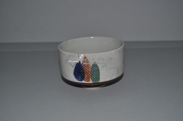 彩繪斑紋寬口杯藏品圖，第1張