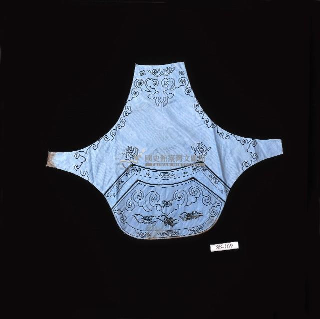 客家刺繡雙層口袋式肚兜藏品圖，第1張