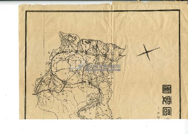 臺中縣轄區要圖藏品圖，第1張