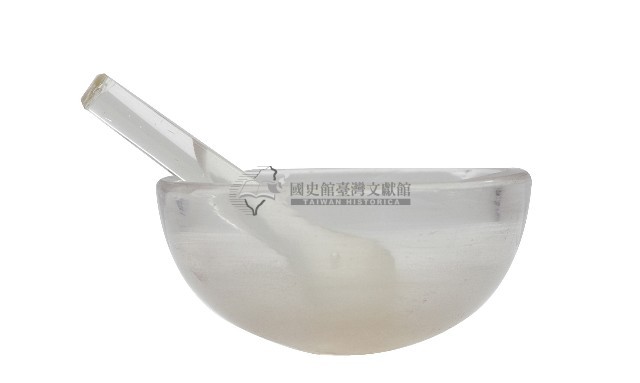 透明玻璃研磨缽、研磨棒藏品圖，第1張