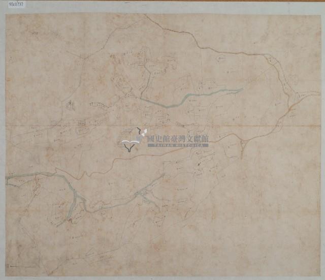 下橫坑大坡塘窩地圖藏品圖，第1張