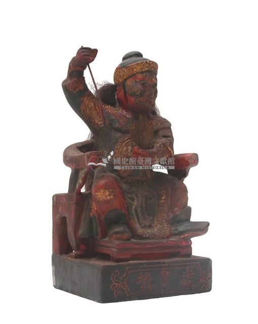 木雕十家將鵬大神像藏品圖，第1張