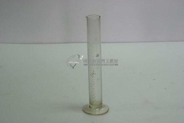 流嘴細直圓管透明玻璃量杯藏品圖，第1張