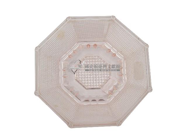 八角形網紋玻璃盆藏品圖，第1張